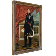 Portrait French Politician Soldier By Jacques Louis David