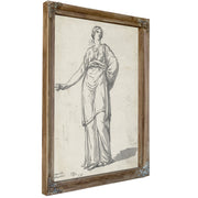 Woman the Villa Pamphili 1775 80 By Jacques Louis David