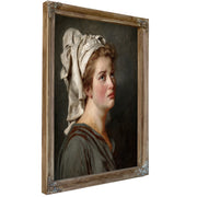 Young Woman a Turban C 1780 By Jacques Louis David