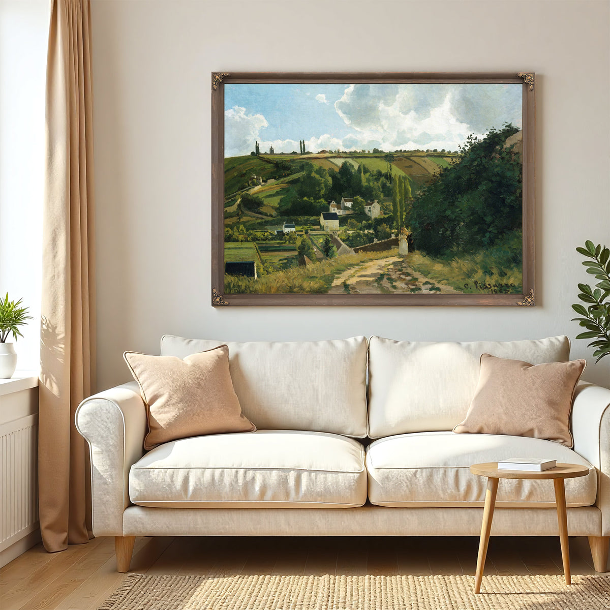 Jalais Hill Pontoise by Camille Pissarro