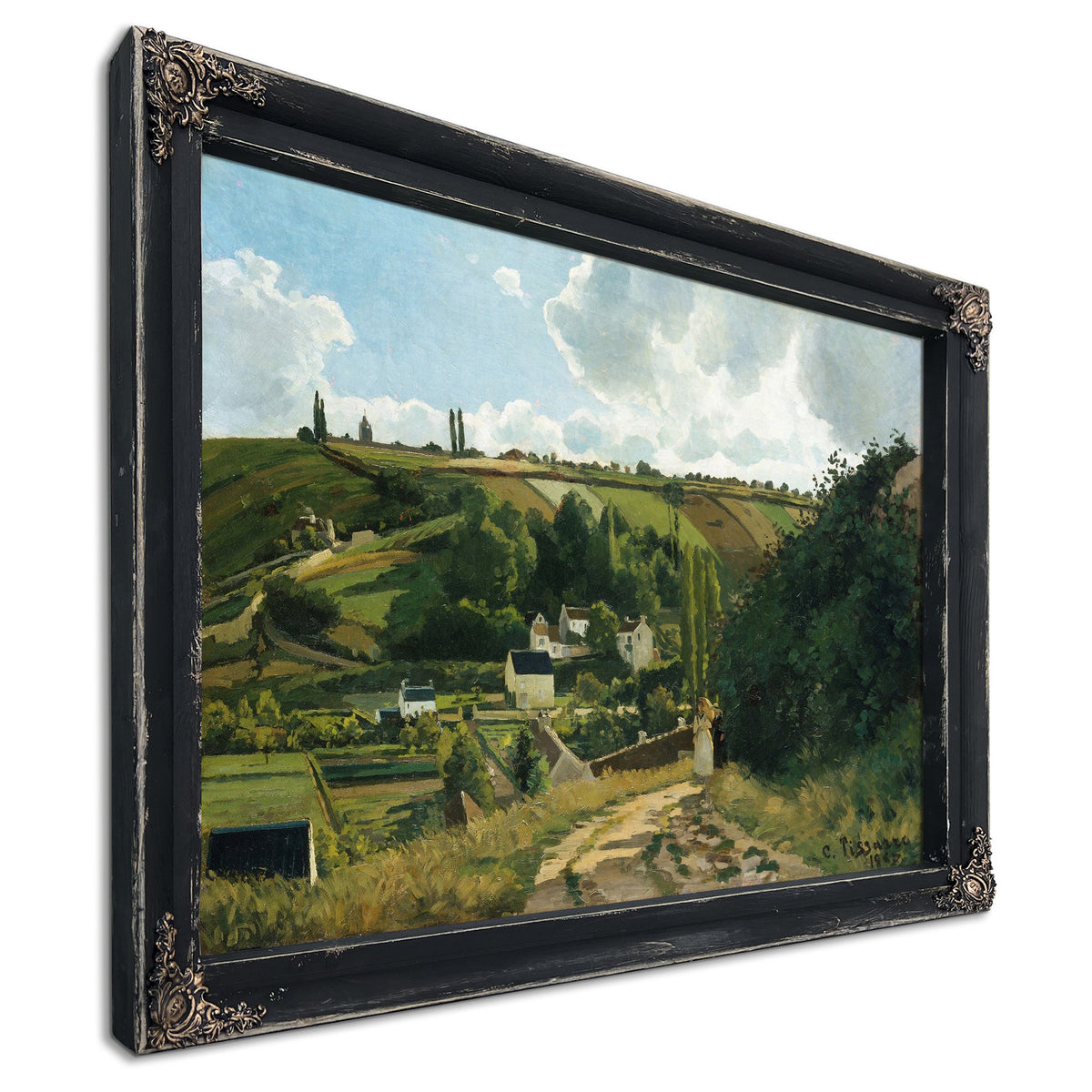 Jalais Hill Pontoise by Camille Pissarro