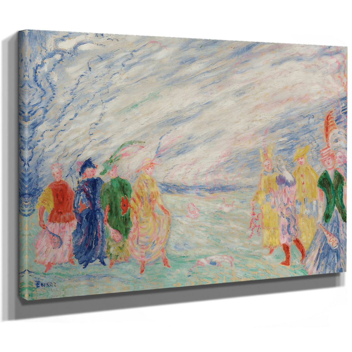 La Rencontre 1912 By James Ensor