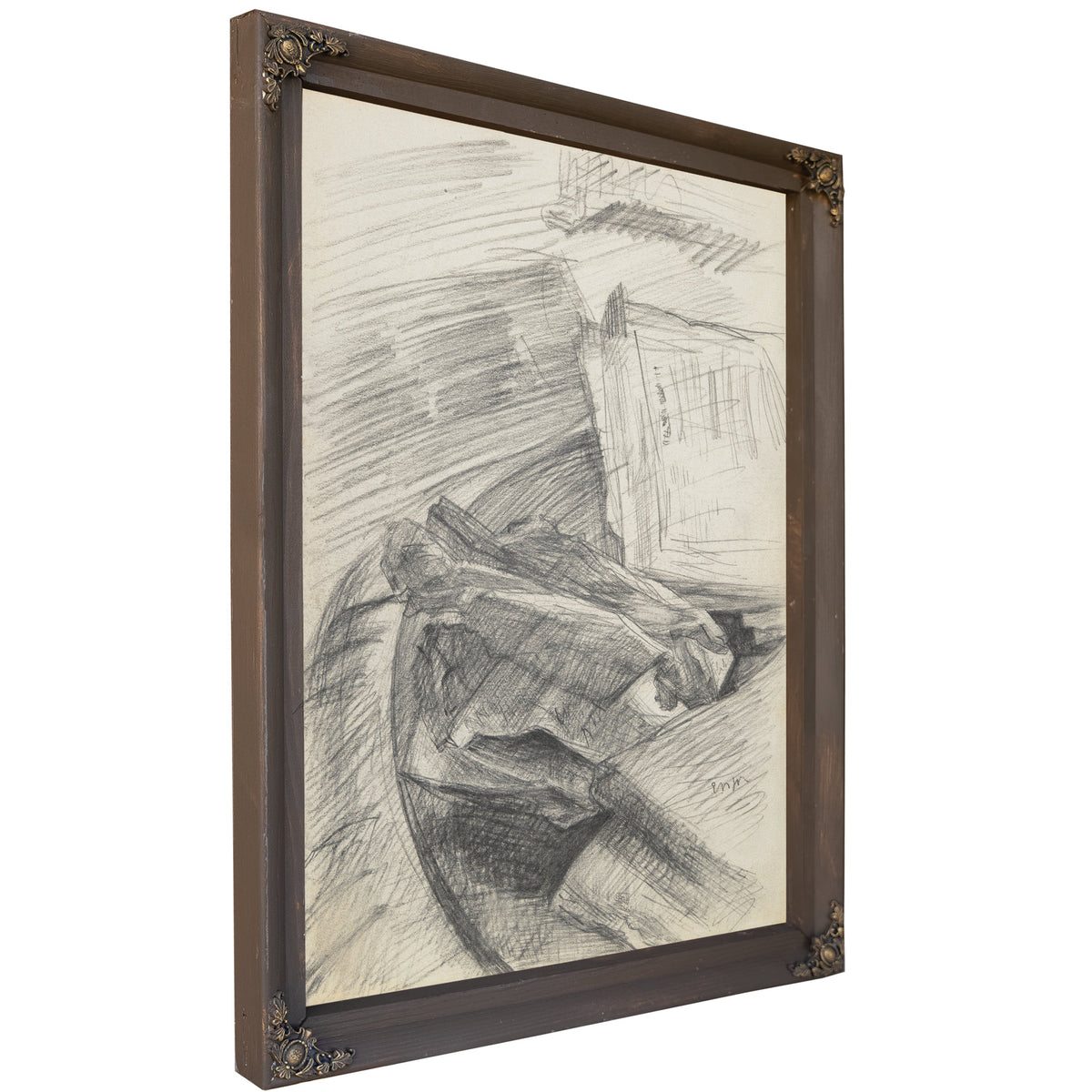 Papers Books Arranged a Table Late By James Ensor