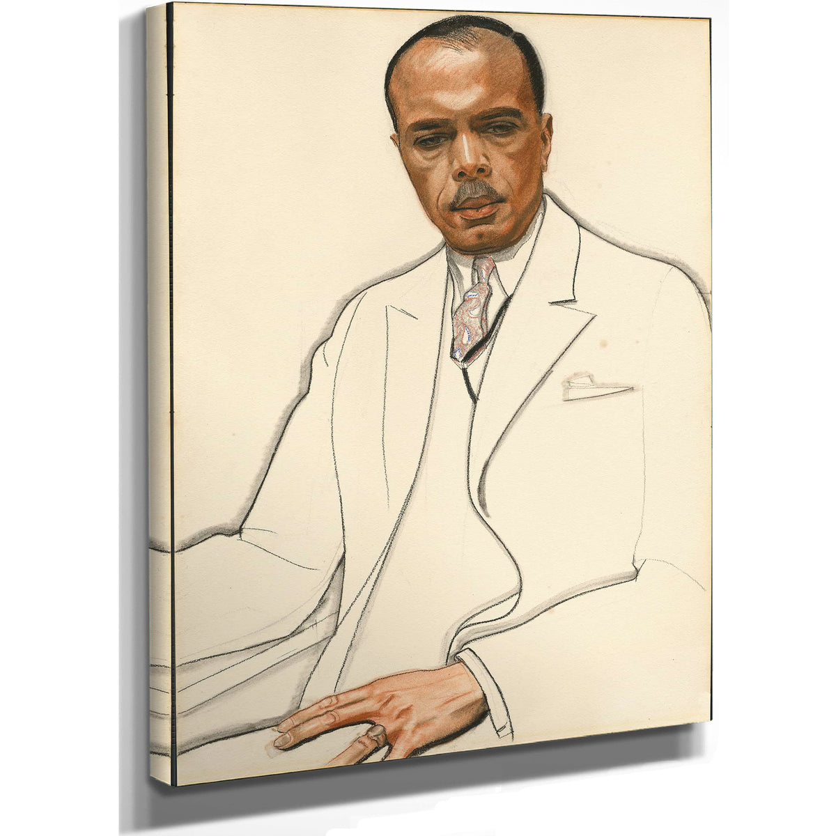 James Weldon Johnson by Winold Reiss