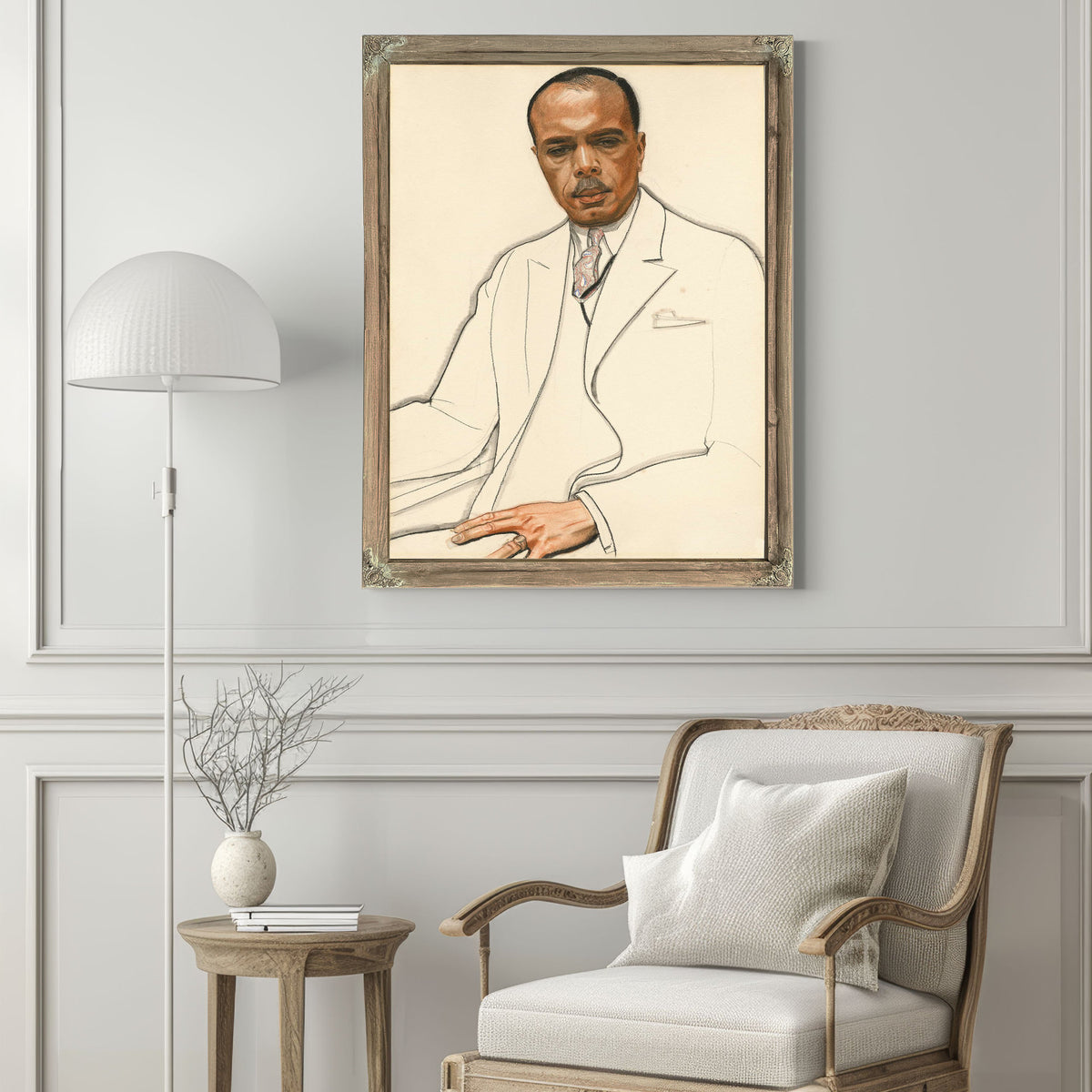 James Weldon Johnson by Winold Reiss
