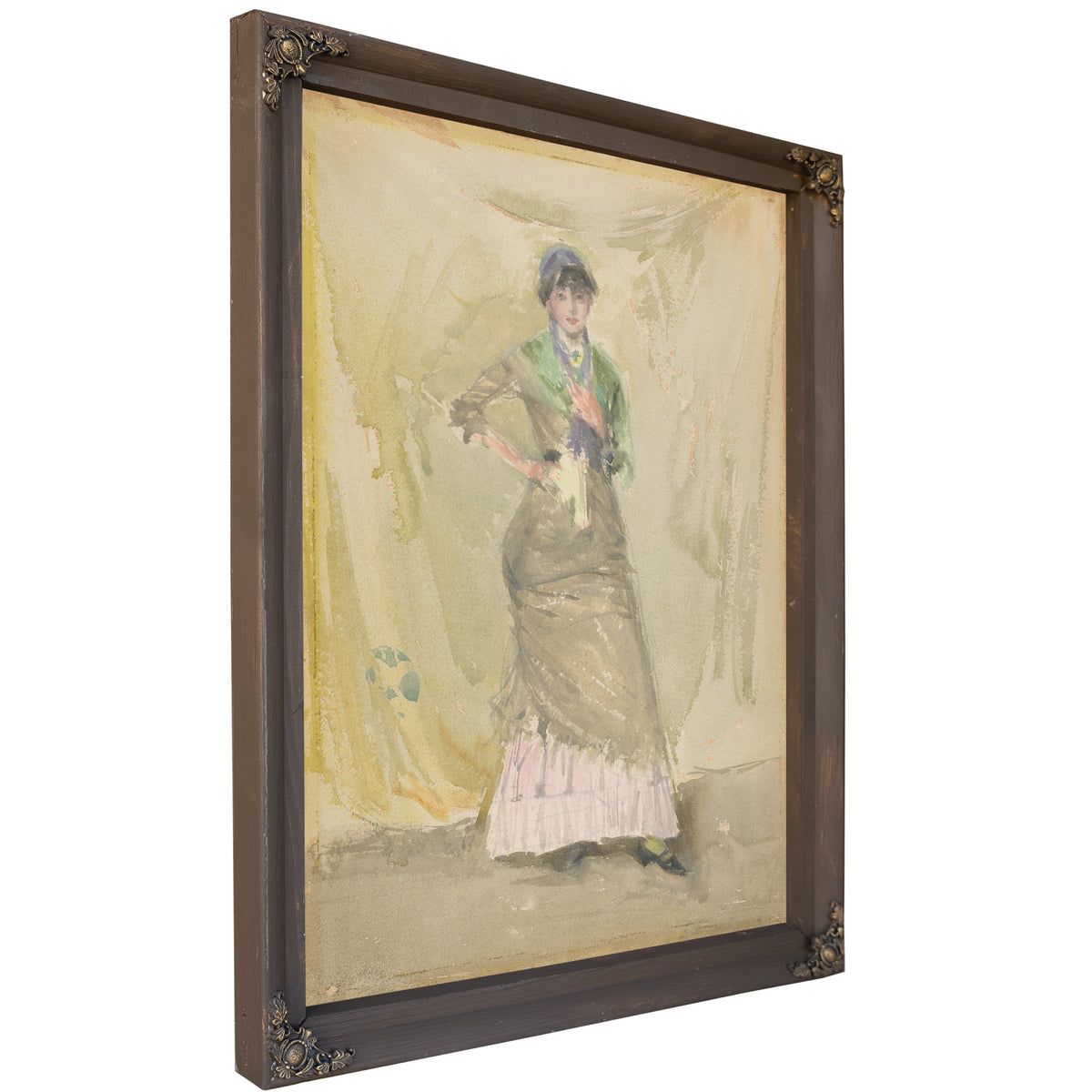 A Note Green 1883 1884 By James Whistler
