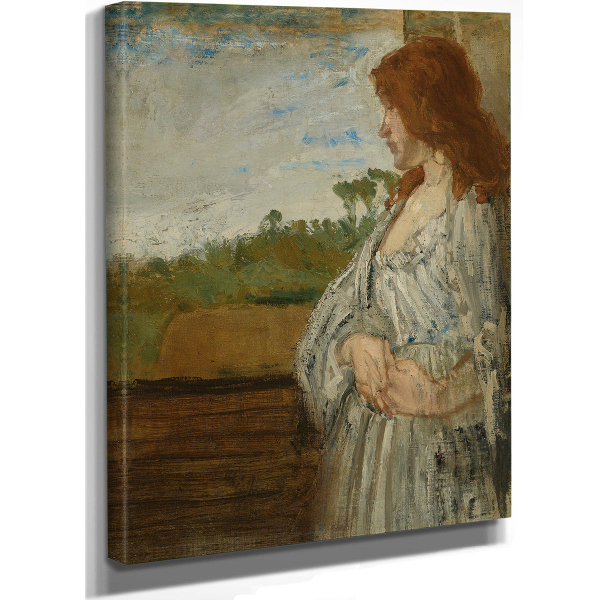 A White Note 1861 By James Whistler