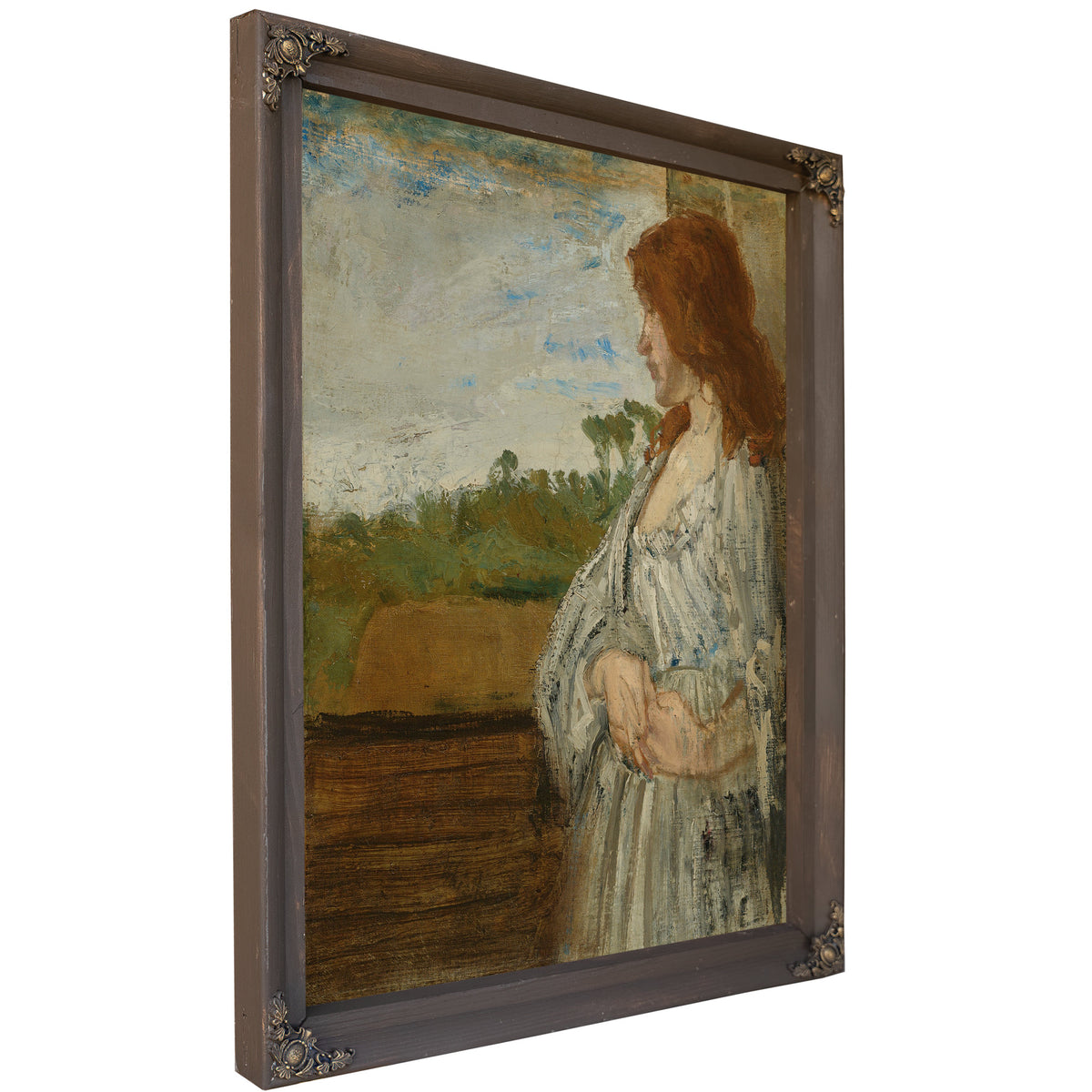 A White Note 1861 By James Whistler