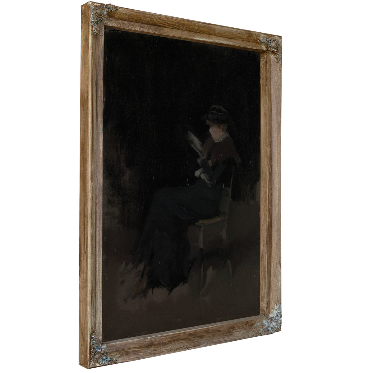 Arrangement Black Girl Reading Ca By James Whistler