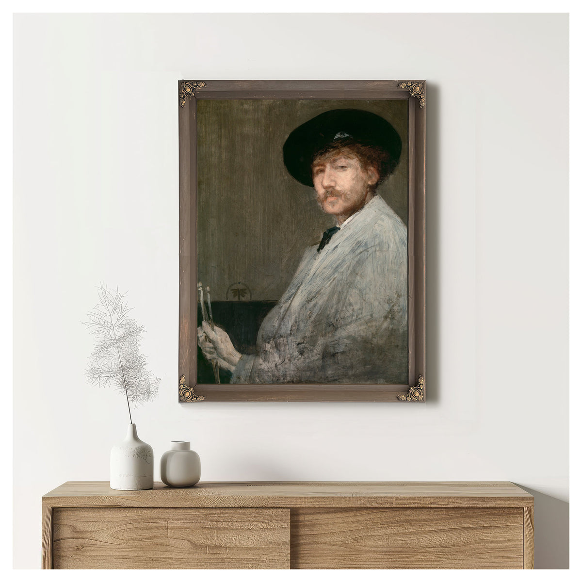 Arrangement Gray Portrait the Painter By James Whistler