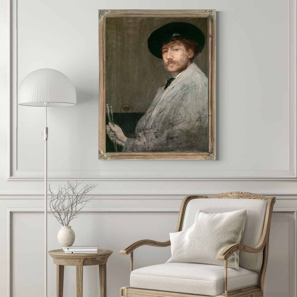 Arrangement Gray Portrait the Painter By James Whistler
