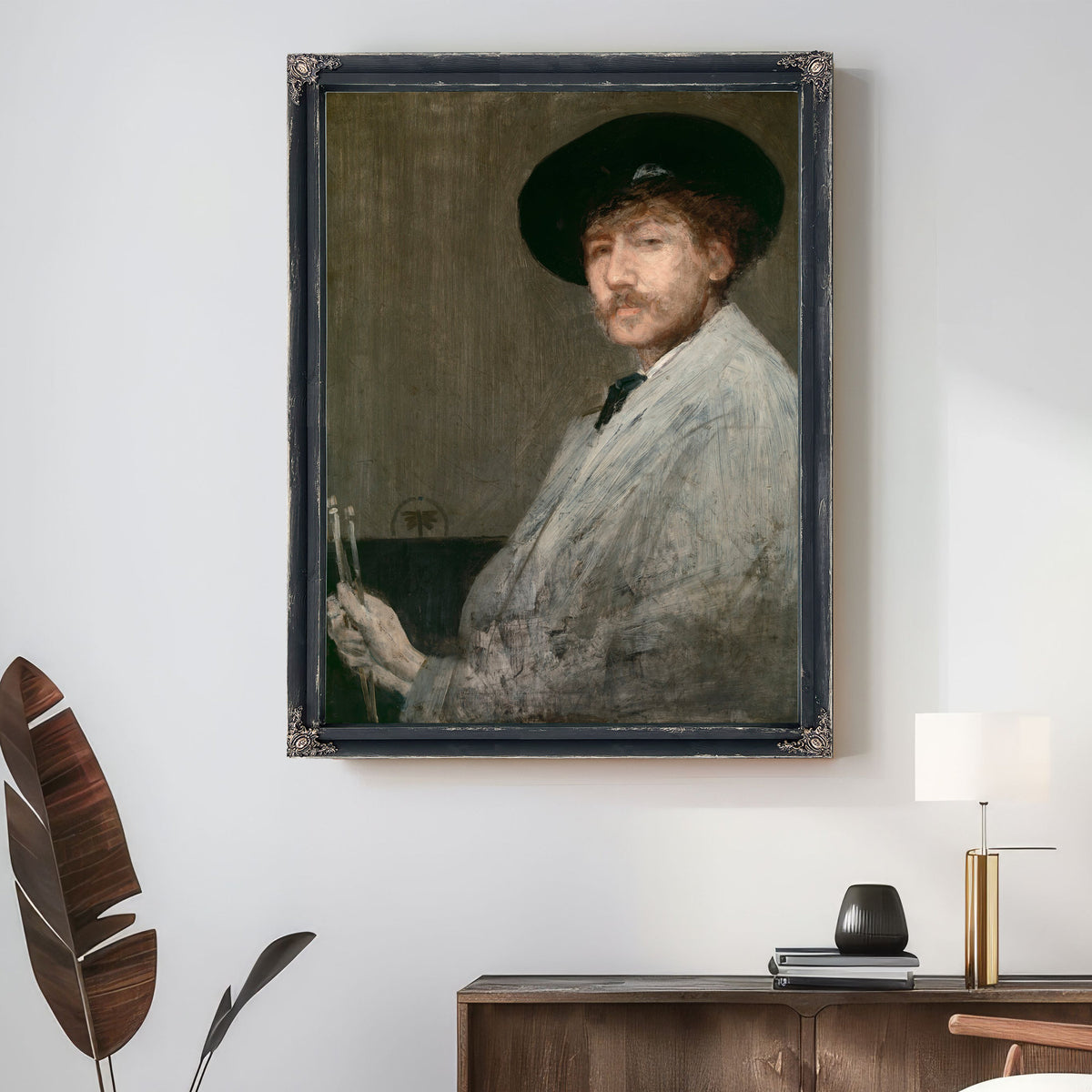 Arrangement Gray Portrait the Painter By James Whistler