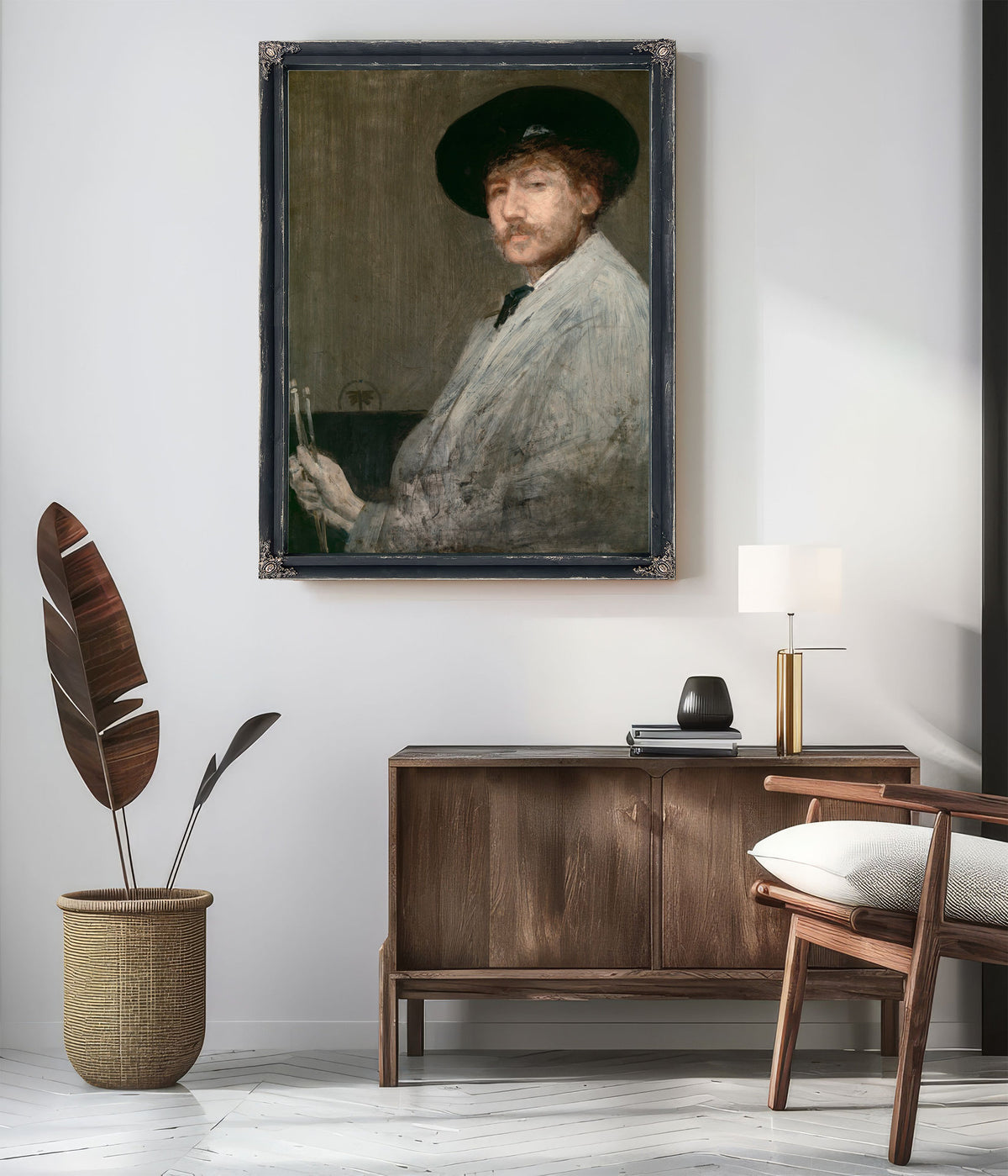 Arrangement Gray Portrait the Painter By James Whistler