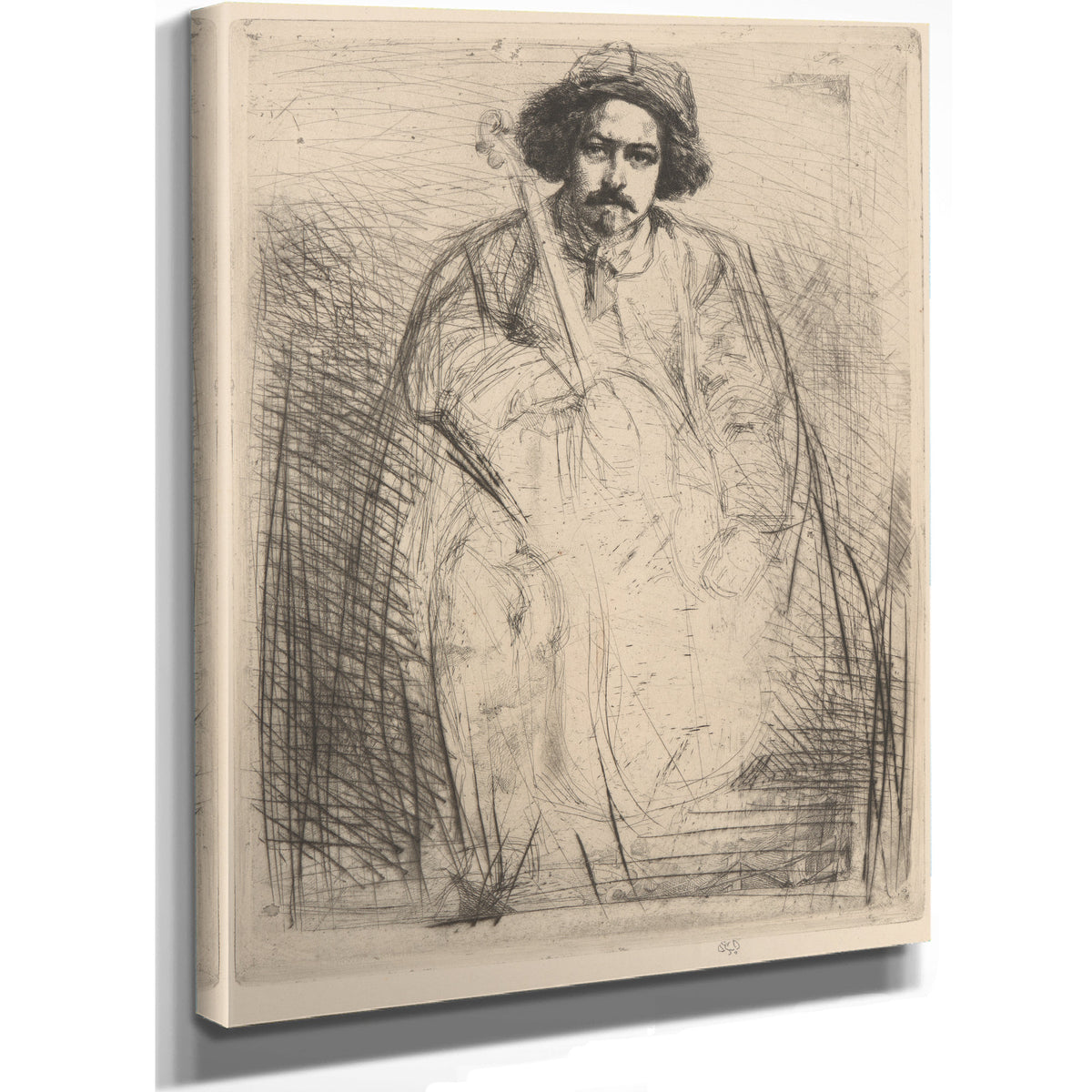 Becquet Ca 1860 By James Whistler