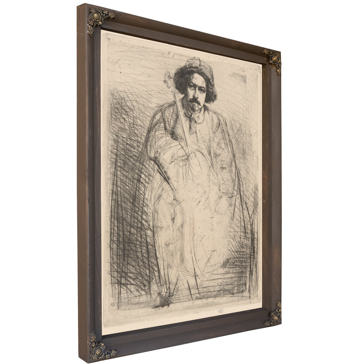 Becquet Ca 1860 By James Whistler