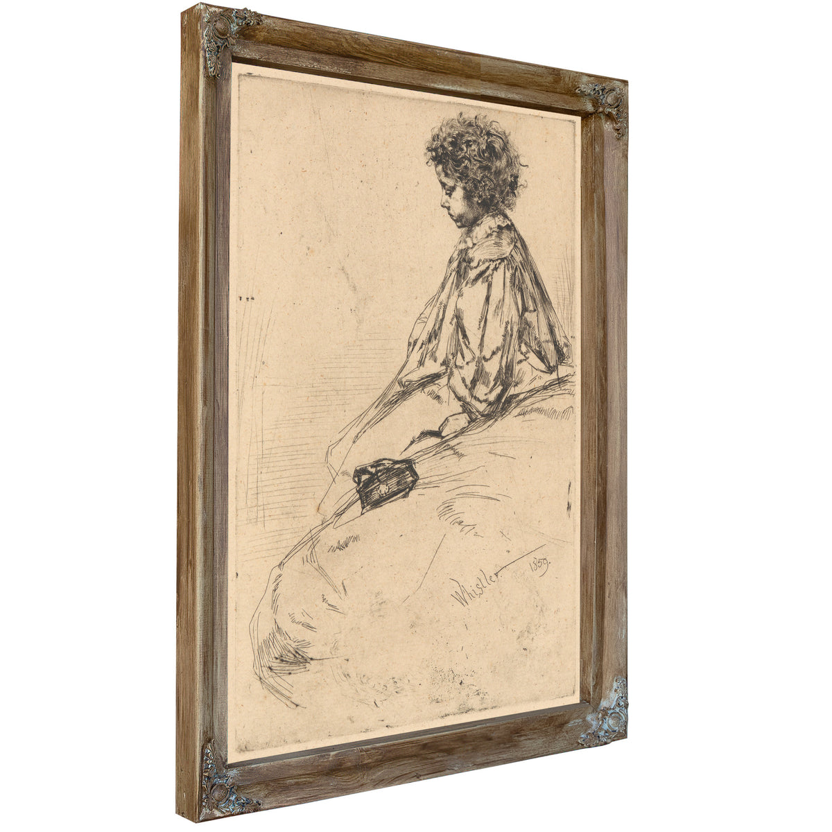 Bibi Lalouette 1859 By James Whistler