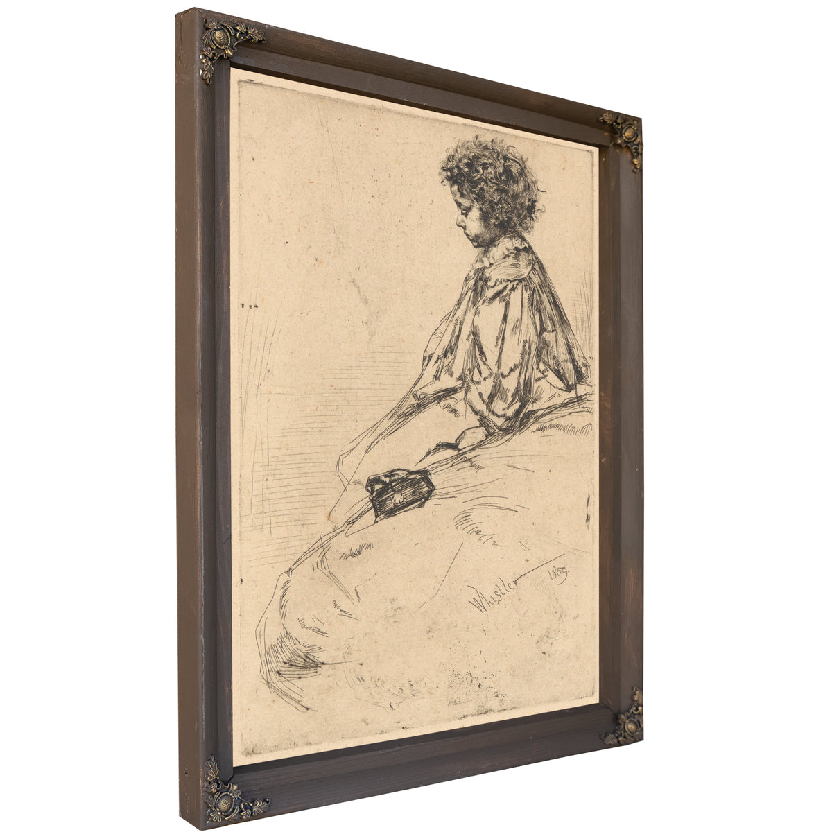 Bibi Lalouette 1859 By James Whistler