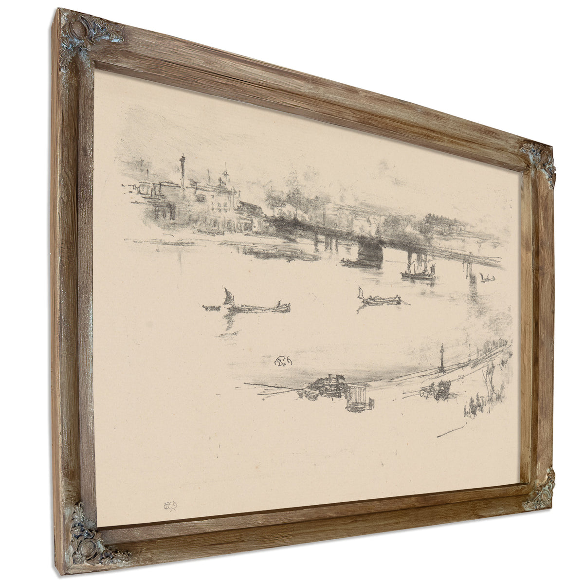 Charing Cross Railway Bridge 1896 By James Whistler