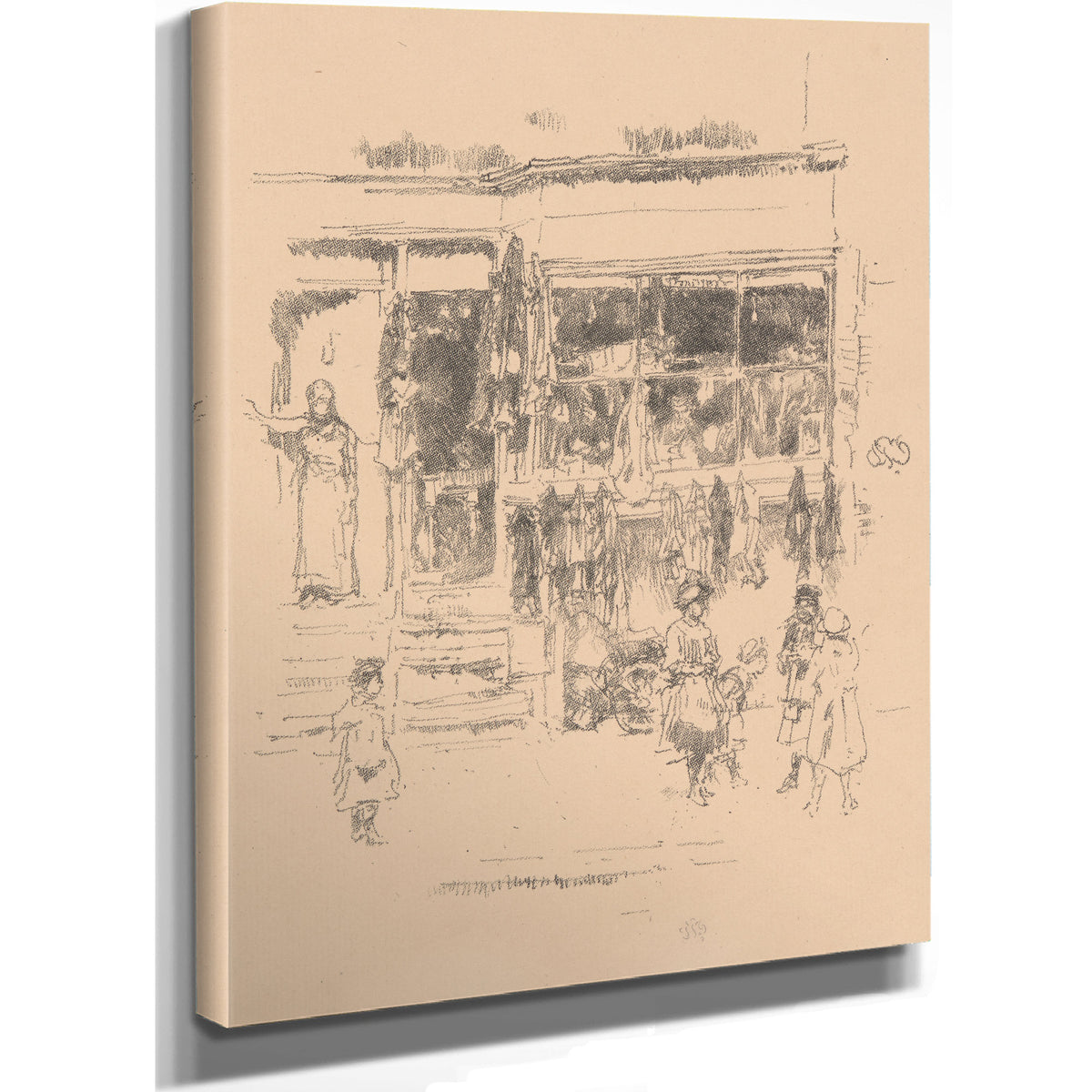 Chelsea Rags 1888 By James Whistler