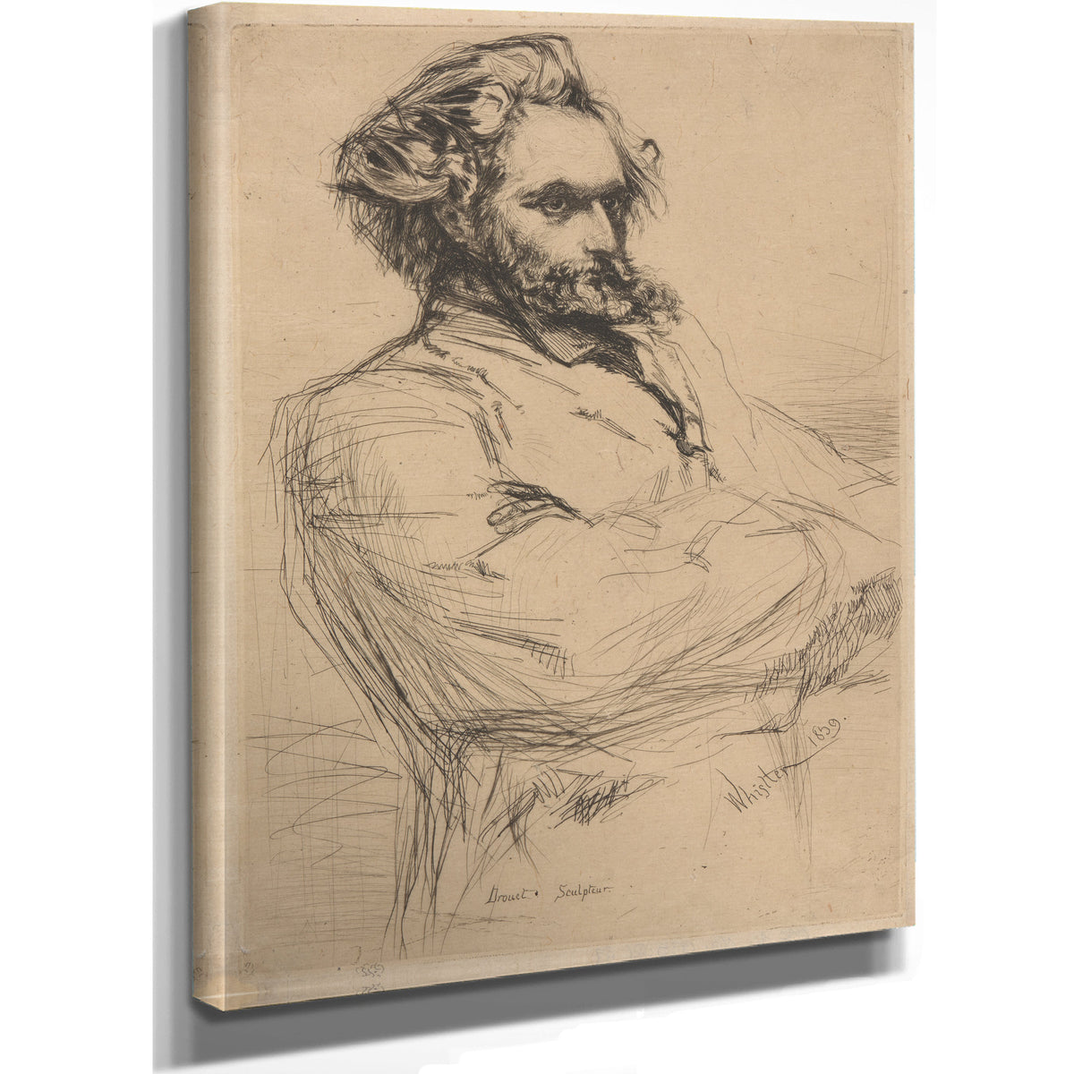 Drouet 1859 By James Whistler