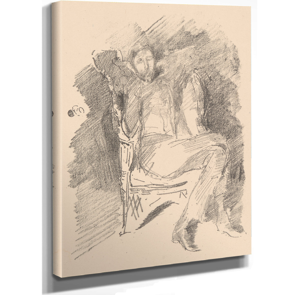 Firelight Joseph Pennell No 1 1896 By James Whistler