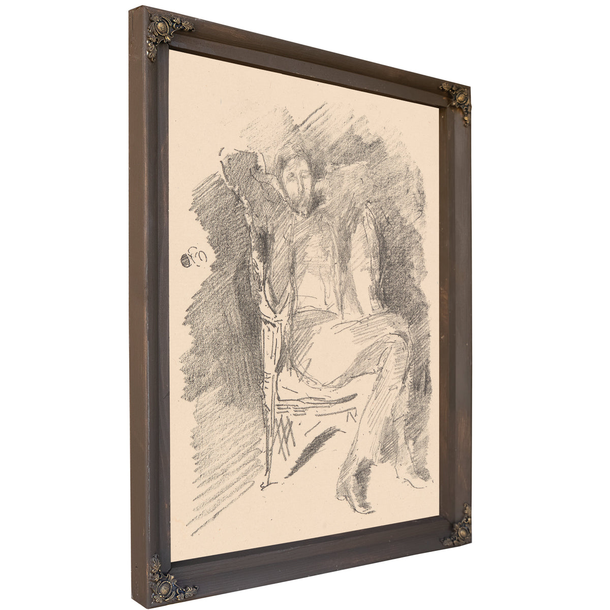 Firelight Joseph Pennell No 1 1896 By James Whistler