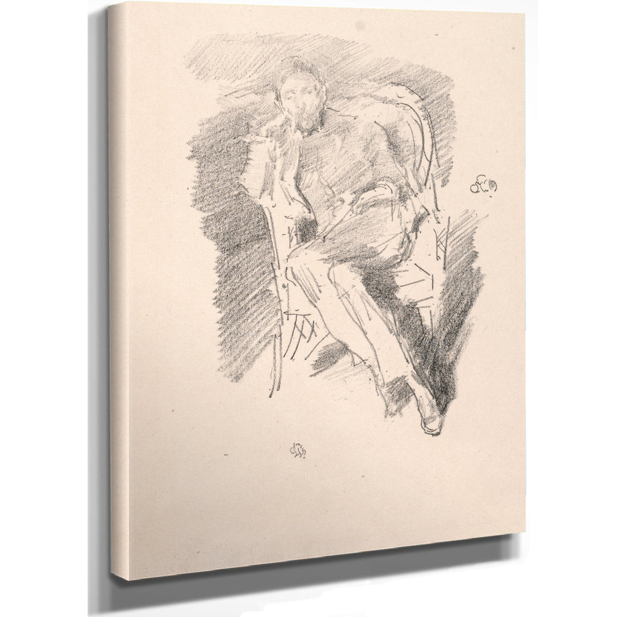 Firelight Joseph Pennell No 2 1896 By James Whistler