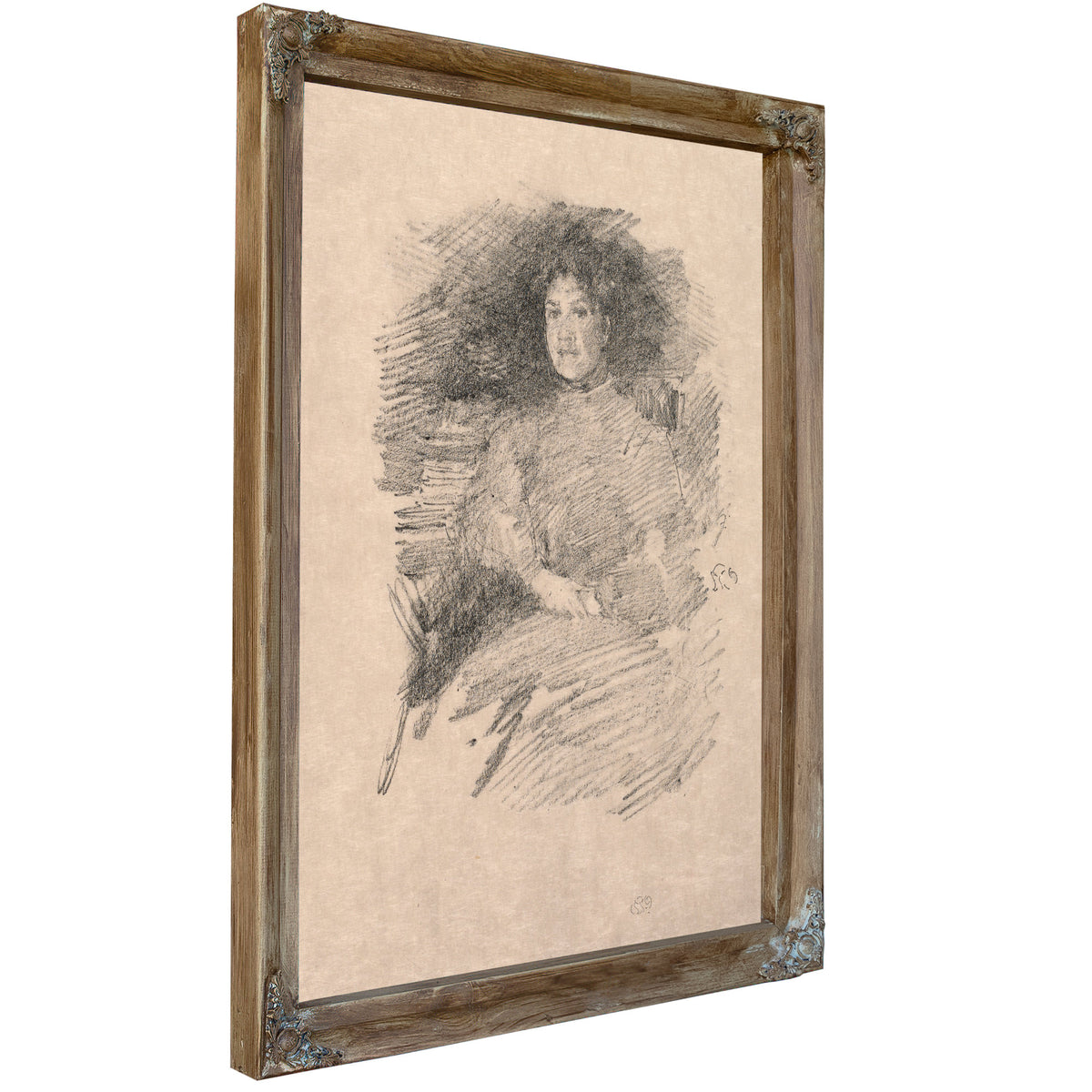 Firelight Mrs Pennell 1896 By James Whistler