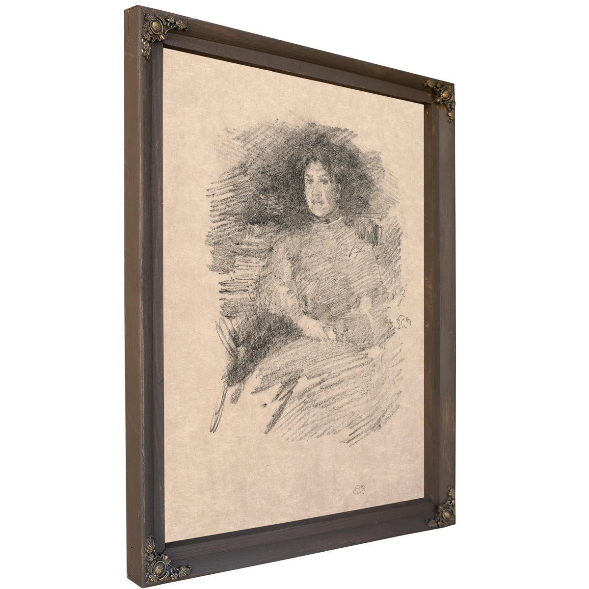 Firelight Mrs Pennell 1896 By James Whistler