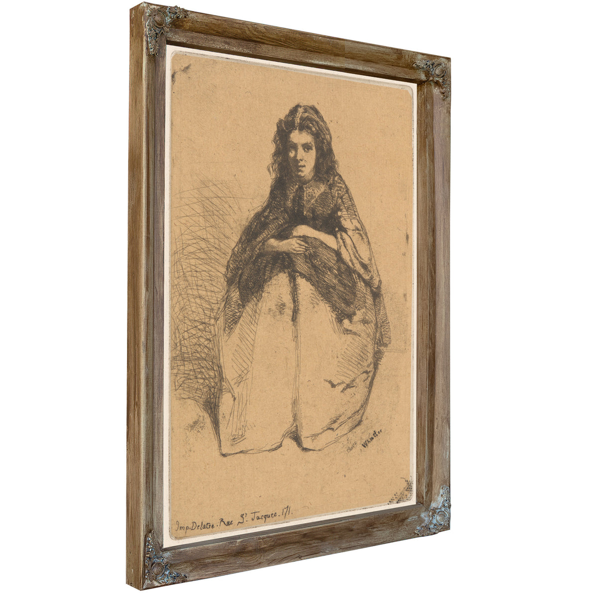 Fumette Ca 1857 By James Whistler