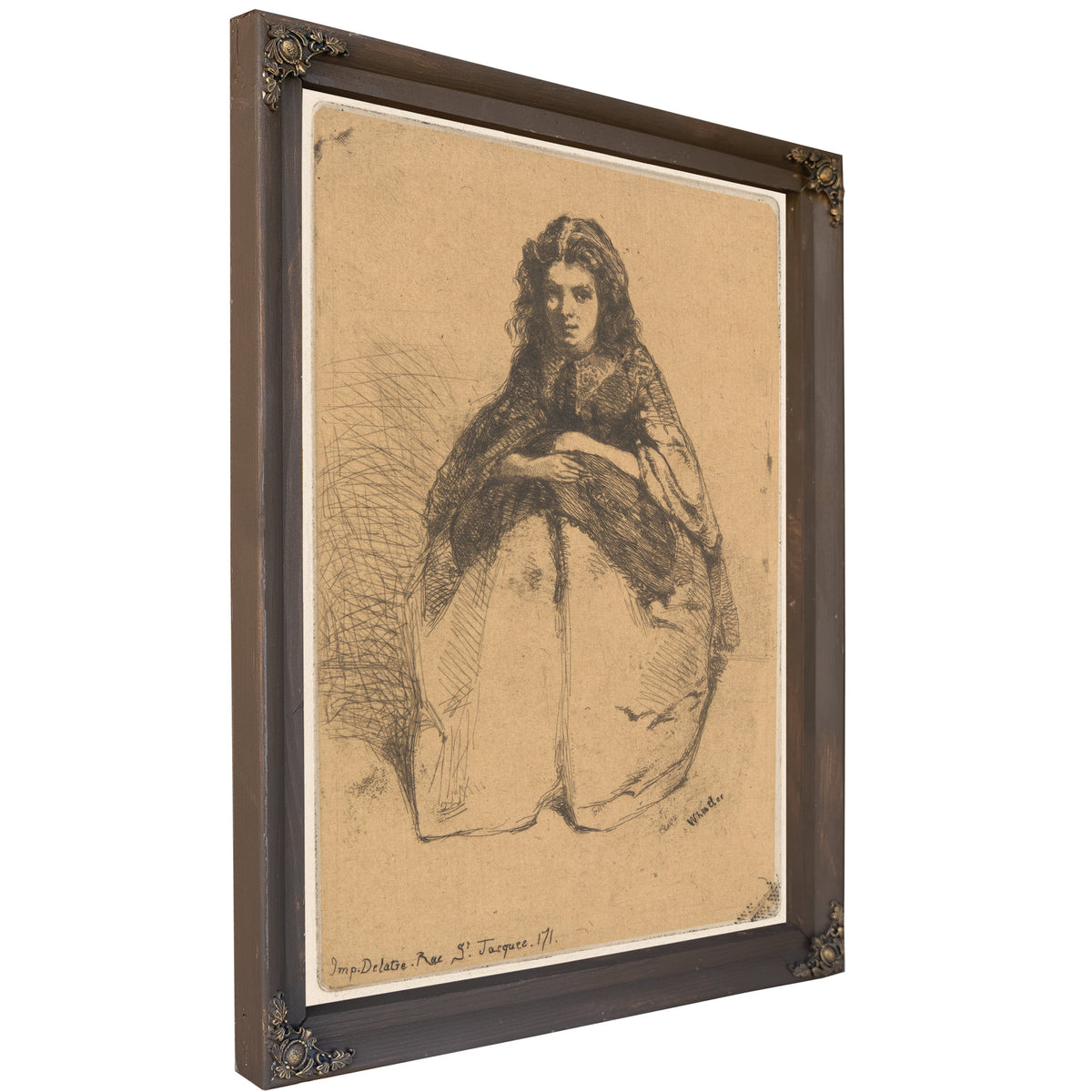 Fumette Ca 1857 By James Whistler