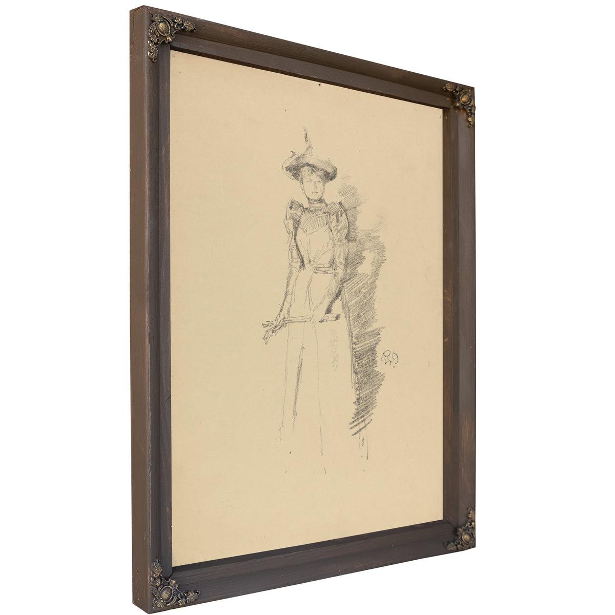 Gants de Suede 1890 02 02 By James Whistler