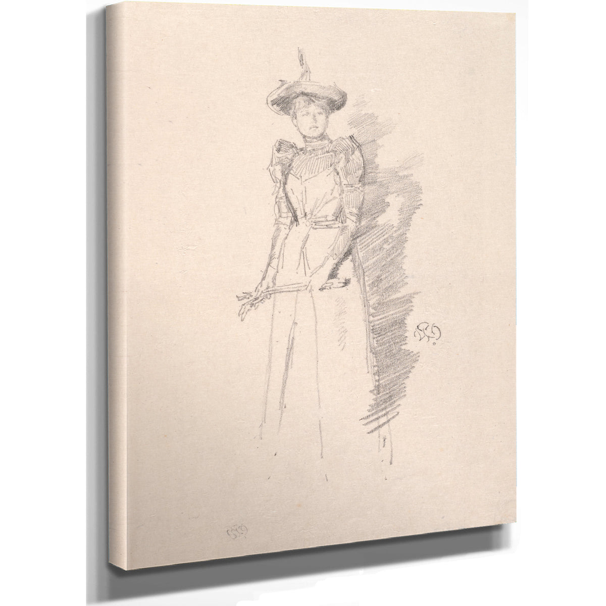 Gants de Suede 1890 02 By James Whistler