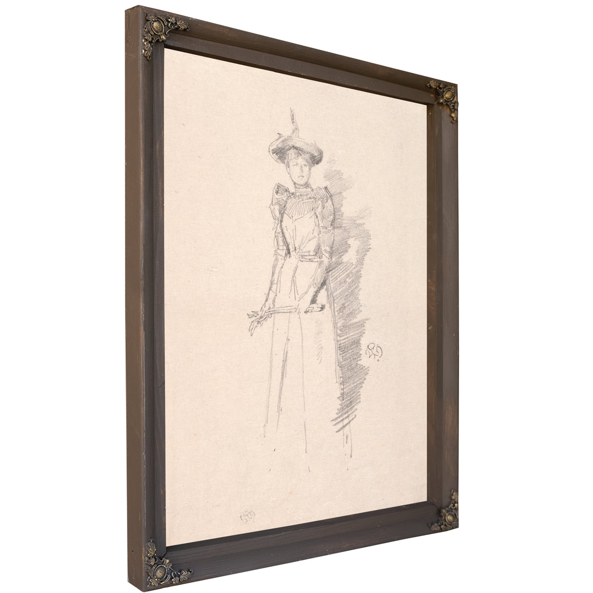 Gants de Suede 1890 02 By James Whistler