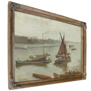 Grey Silver Old Battersea Reach By James Whistler