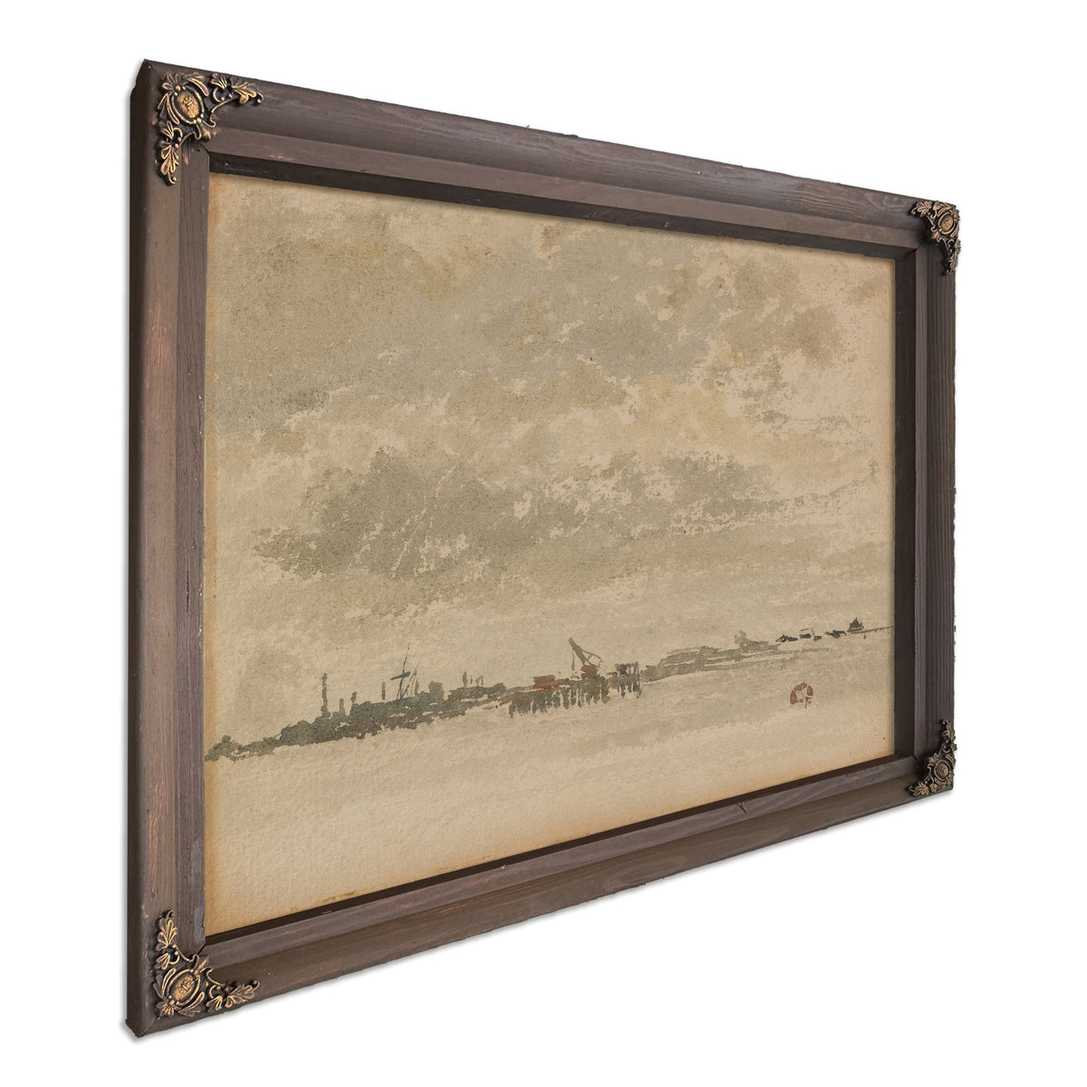 Grey Silverpurfleet 1881 1883 By James Whistler