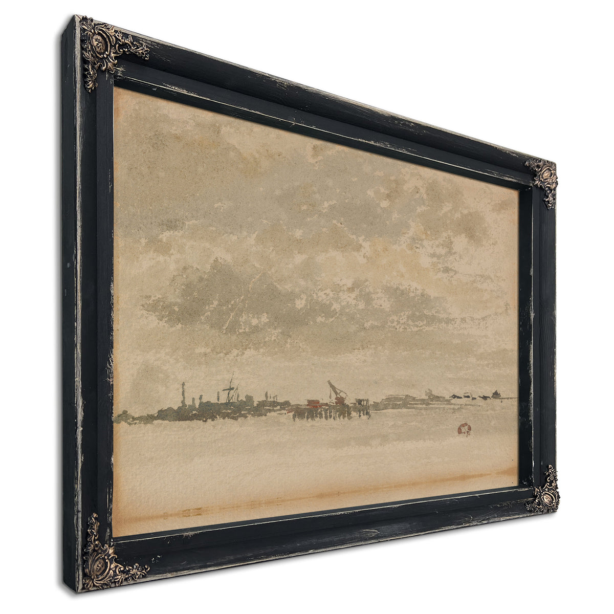 Grey Silverpurfleet 1881 1883 By James Whistler
