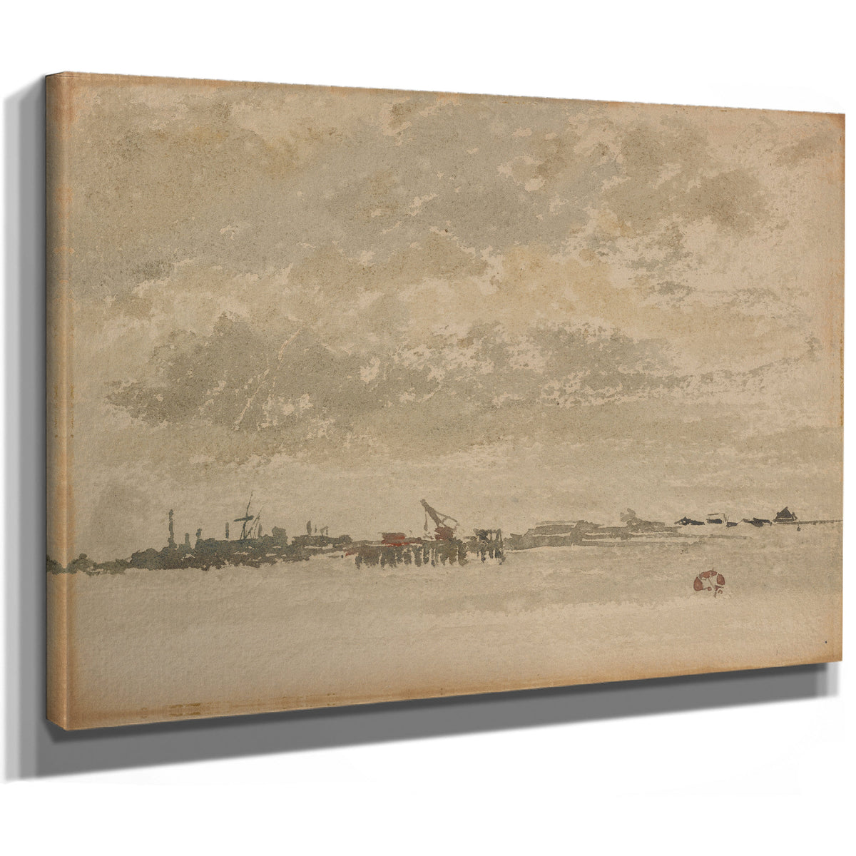 Grey Silverpurfleet 1881 1883 By James Whistler