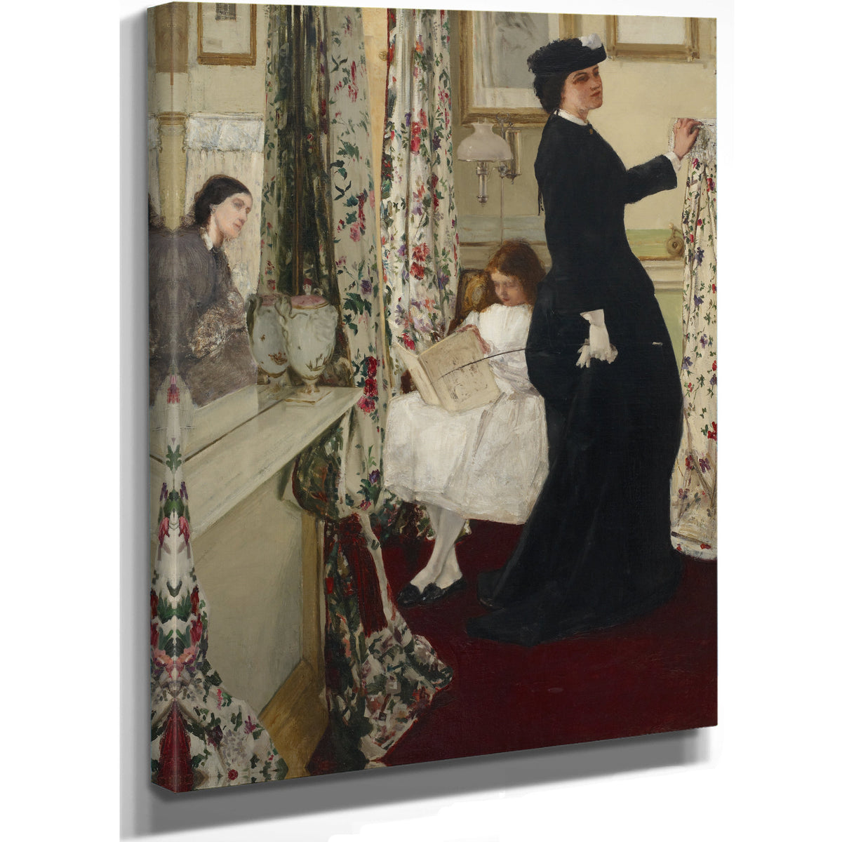 Harmony Green Rose Music Room 1860 By James Whistler