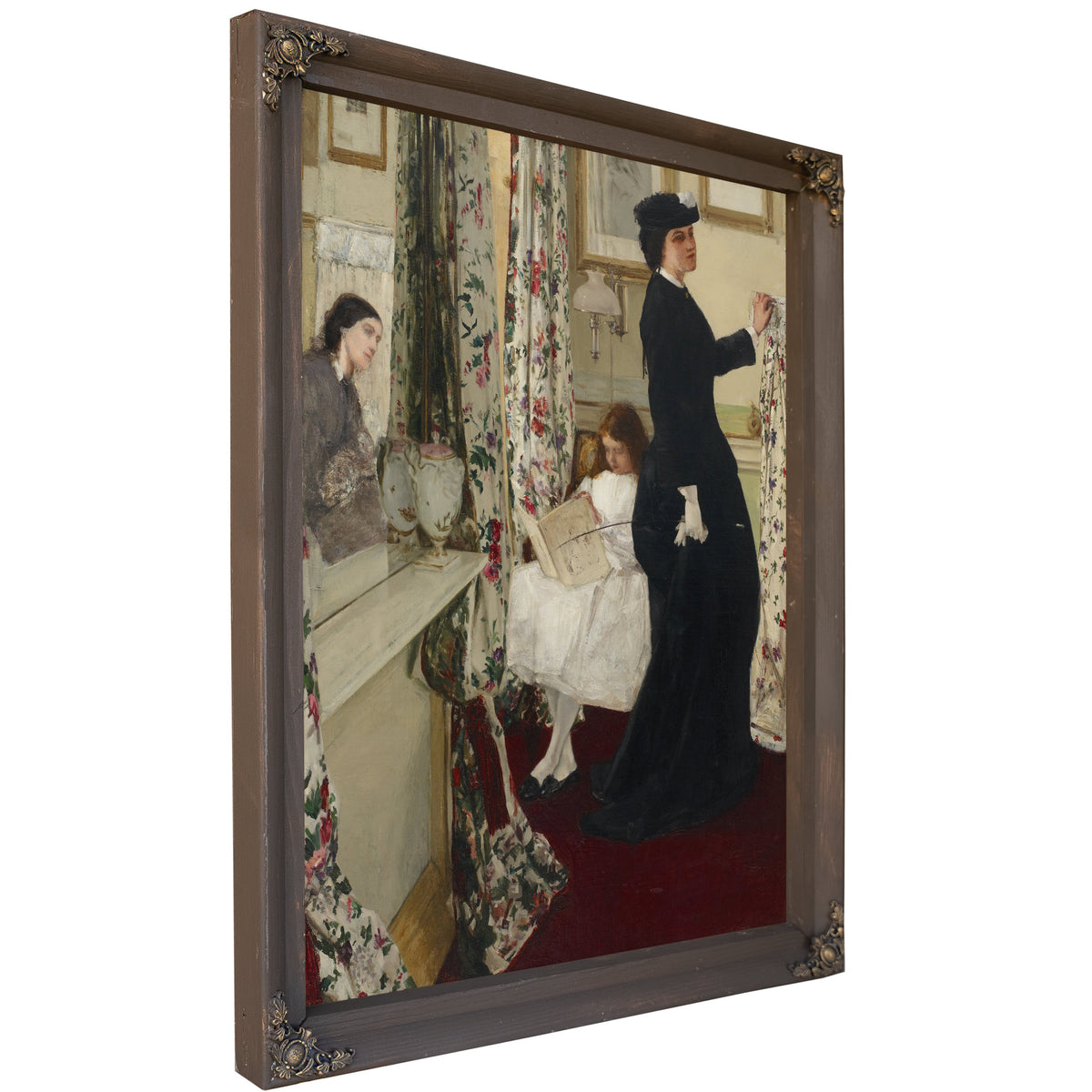 Harmony Green Rose Music Room 1860 By James Whistler