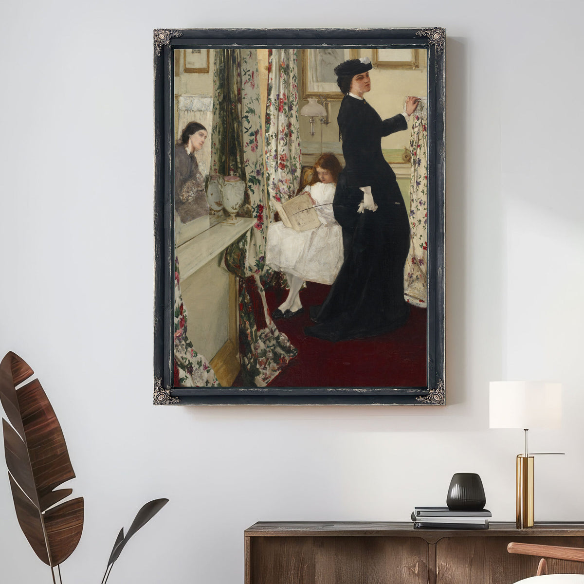 Harmony Green Rose Music Room 1860 By James Whistler