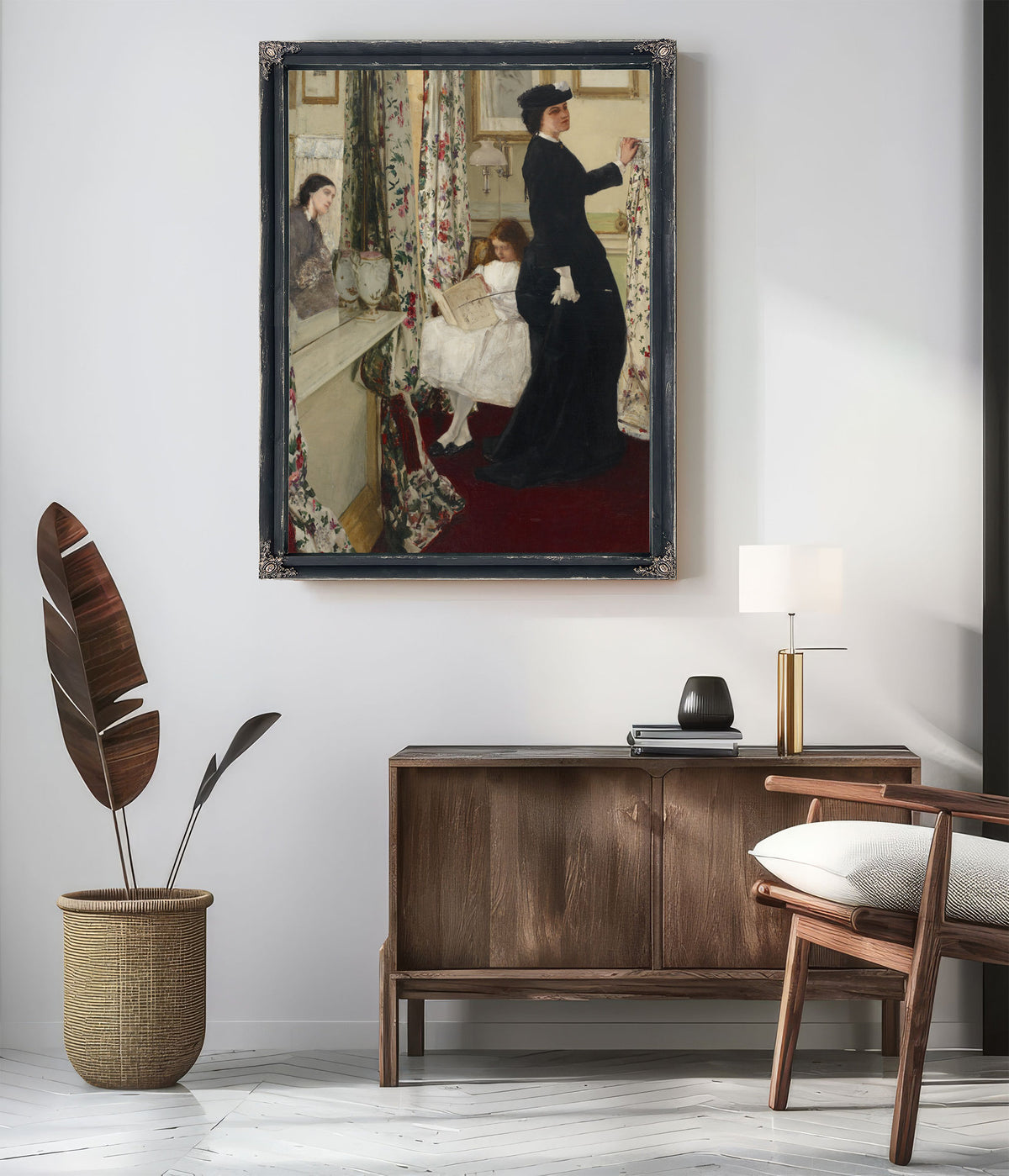 Harmony Green Rose Music Room 1860 By James Whistler