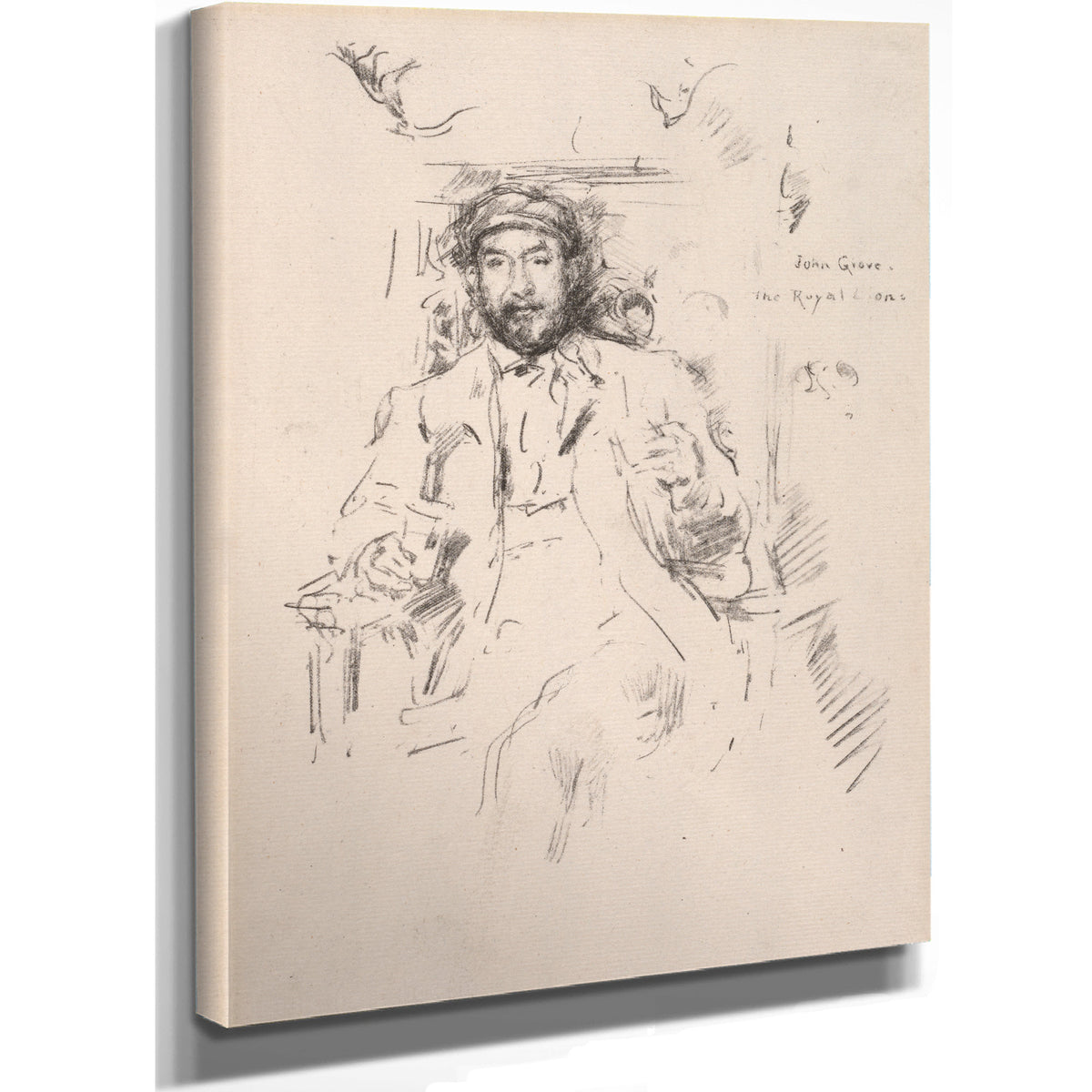 John Grove 1895 By James Whistler