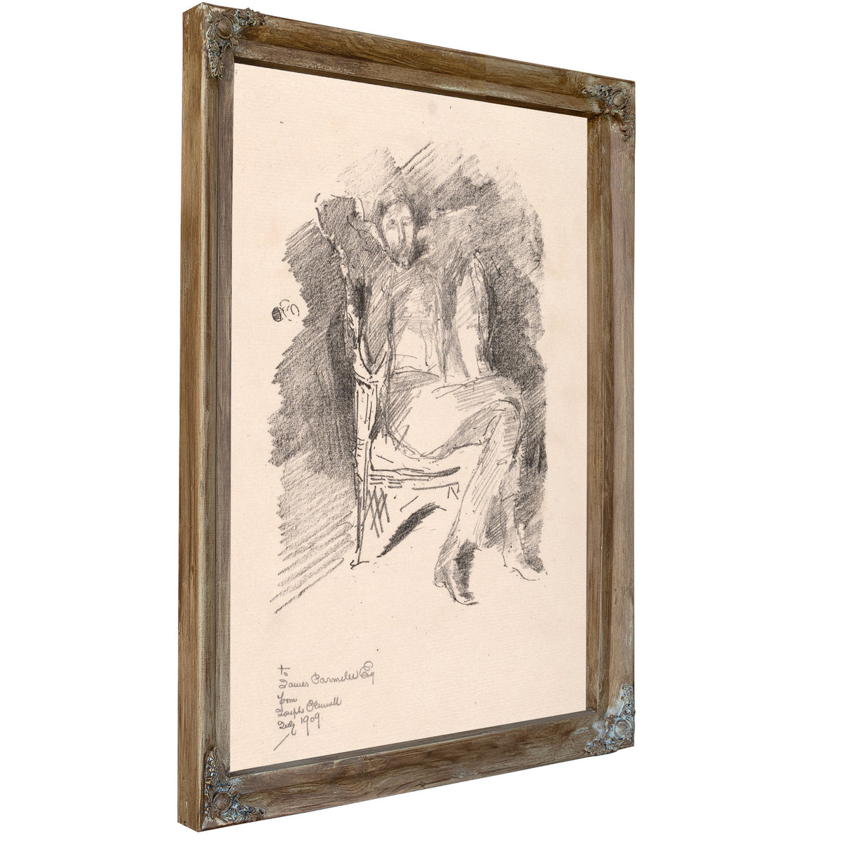 Joseph Pennell No 2 1896 By James Whistler