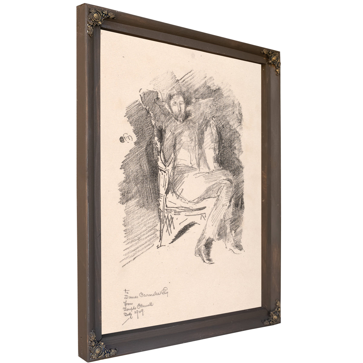 Joseph Pennell No 2 1896 By James Whistler