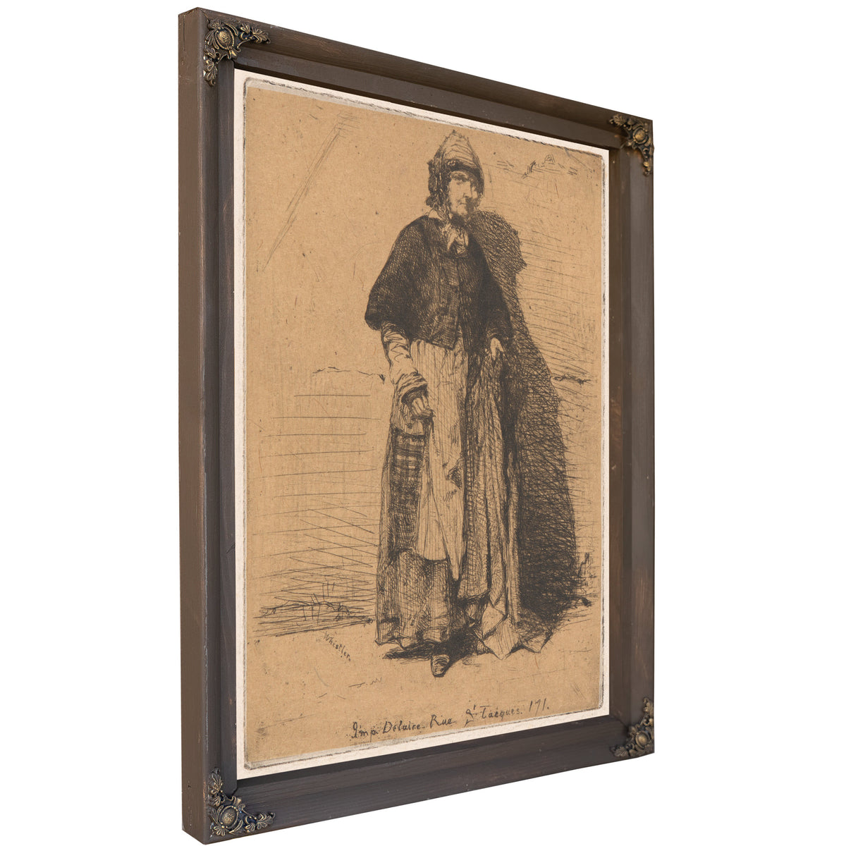 La Mere Gerard Ca 1856 By James Whistler