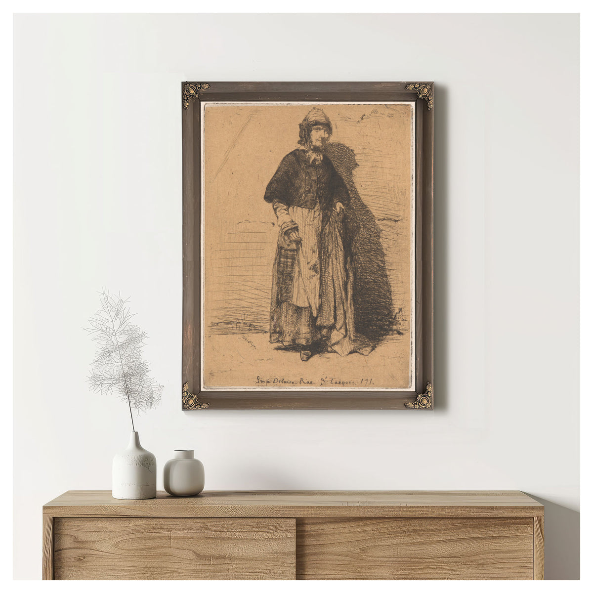La Mere Gerard Ca 1856 By James Whistler