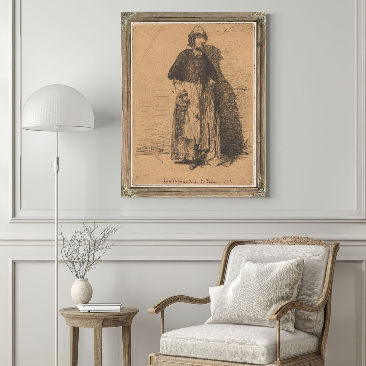 La Mere Gerard Ca 1856 By James Whistler