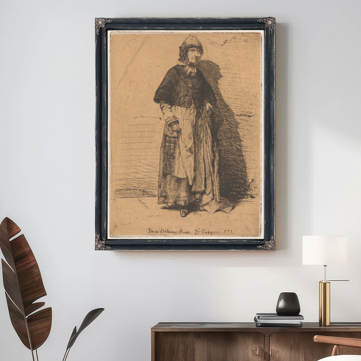 La Mere Gerard Ca 1856 By James Whistler
