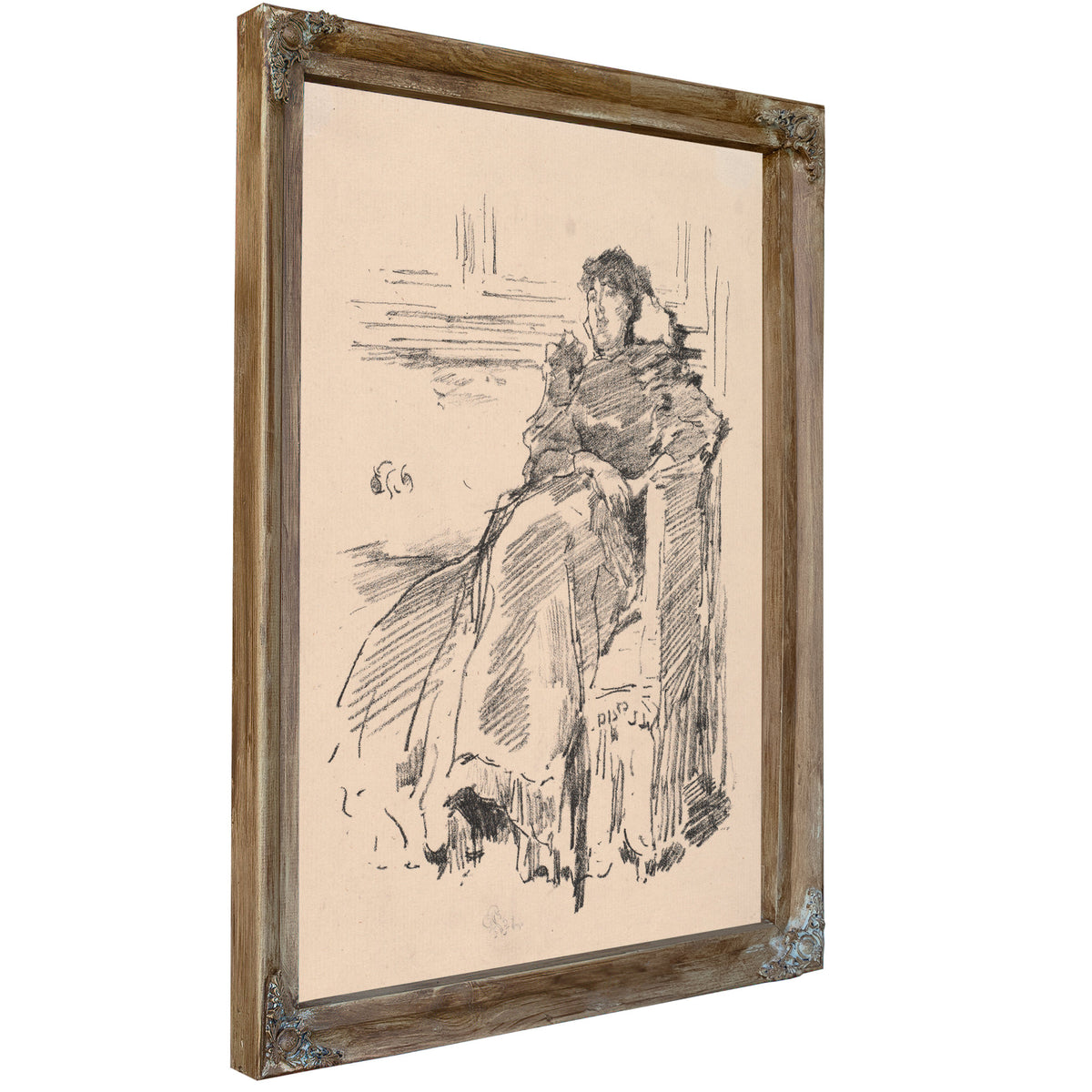La Robe Rouge 1894 By James Whistler